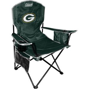 Green Bay Packers Coleman Green Cooler Quad Chair