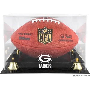 Green Bay Packers Fanatics Authentic Golden Classic Team Logo Football Display Case