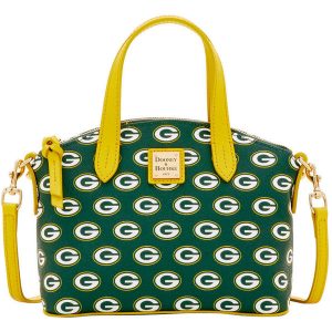 Packers Dooney & Bourke Women’s Team Color Ruby Satchel – Green
