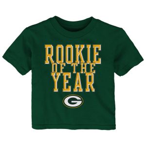 Green Bay Packers Toddler Rookie Of The Year T-Shirt – Green